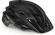 Met veleno fietshelm mannen vrouwen – fietshelm mountainbike volwassenen – elektrische fiets – stadsfiets – maat l (58-61cm) – black matt glossy (zwart)