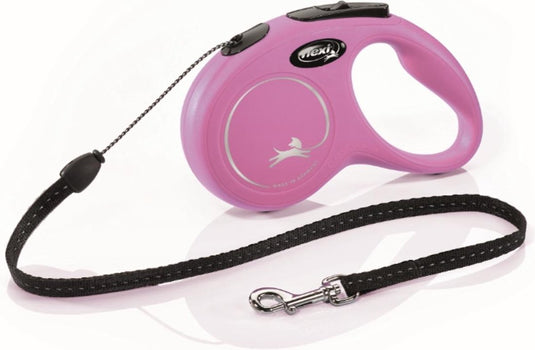 Flexi rollijn classic cord roze