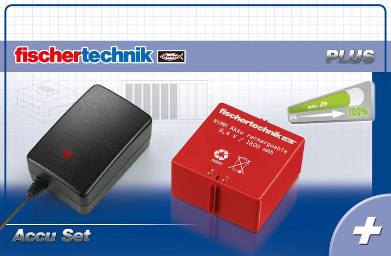Chargez l'image dans la visionneuse de la galerie, Fischertechnik plus - accu set
