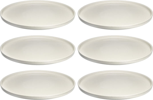Leonardo roma bord 27cm creme - set 6