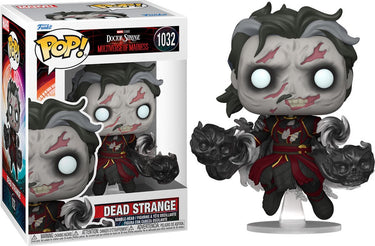 Marvel funko doctor strange verzamelfiguur doctor strange in the multiverse of madness pop! movies dead strange 9 cm multicolours