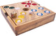 Engelhart pig hole ceramic – houten strategisch spel – 2+ spelers – klassiek puntenspel – behendigheid- en strategiespel –