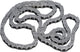 Enduo cargo compatible ketting 116 links 3 8 pitch - zilver