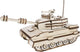 Merkloos sans marque houten bouwpakket van een tank
