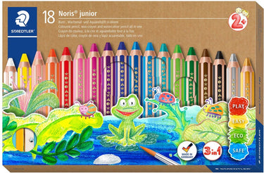 Staedtler noris junior - 3-in-1 kleurpotlood - set 18 st
