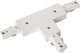 Lucide track t-koppelstuk b - 1-fase railsysteem railverlichting - wit (uitbreiding)