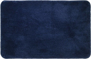 Sealskin - angora badmat 60x90 cm - polyester - donkerblauw
