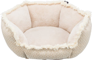 Trixie hondenmand boho hoekig beige