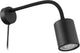 Eglo portella opbouwspot - gu10 - staal - zwart