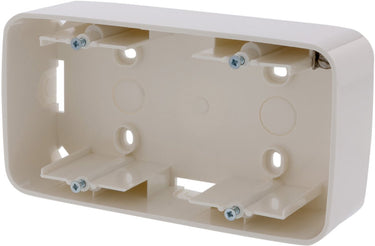 Busch-jaeger reflex opbouwraam - opbouw - 2-voudig - polarwit