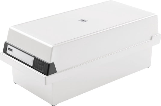 Abi kaartenbak a5 23,5 x 36 x 19 cm lichtgrijs voor 1300 visitekaartjes