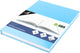 Kangaro schrift - a5 - lijn - 160 pagina's - 80 grams - harde kaft - pastel blauw - 5 stuks - k-5387-5