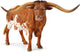 Collecta figurine - texas longhorn stier - (xl) - boerderijdieren - handgeschilderd - miniatuur