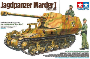 Tamiya modelbouwpakket militaire voertuigen - 35370 dt. sd.kfz.135 marder i jagdpanzer tank plastic - 1:35 - modelbouw
