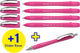 Schneider schrijfwaren schneider balpen - slider memo + rave - doosje 4 + 1 gratis - s-150265