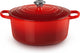 Le creuset signature braad- stoofpan - ø 28 cm - kersen rood