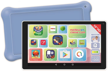 Lexibook - lexitab 10 - tablet voor kinderen met educatieve apps, games en ouderlijk toezicht - inclusief beschermhoes