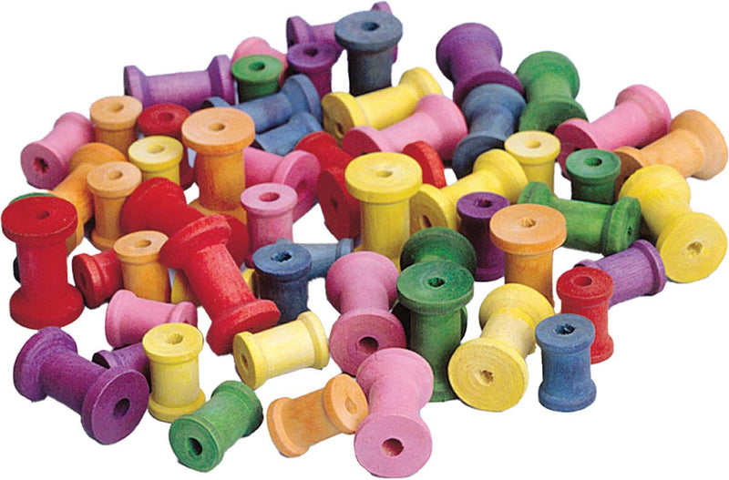 Afbeelding laden in galerijviewer, Colorations houten klossen speelgoed set - 50 stuks knutselplezier.
