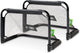 Exit toys exit pico stalen voetbaldoel 90x60cm - set van 2 - voetbal goal - voor kinderen - tuin - zwart