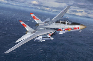 Revell modelbouwpakket vliegtuigen - 03782 grumman f-14a tomcat - straaljager plastic - 1:144 - modelbouw