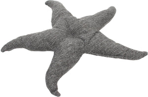 Duvo eco pluche zeester xl - 44x43x6cm grijs