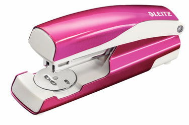 Leitz - nietmachine - wow - roze - blister