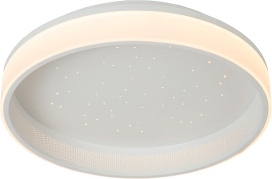 Lucide estreja - plafonnière (plafondlamp) - ø 40 cm - led 3 stepdim - cct - 2500k 3000k - wit