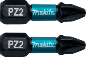Makita accessoires makita b-63644 2x slagschroefbit pz2x25mm