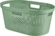 Curver - infinity recycled dots - wasmand - 40l - groen