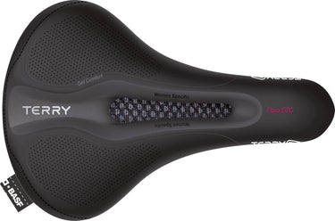 Terry zadel fisio gtc gel dames zwart - zdt153
