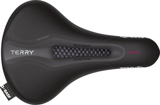Terry zadel fisio gtc max gel dames zwart - zdt154