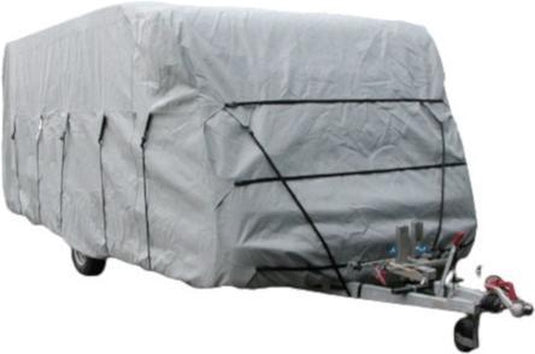 Eurotrail beschermhoes caravan 850 x 250 x 220 cm sfs grijs