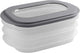 Sunware sigma home vleeswarendoos - 26.5x17.2x10.5 cm - transparant grijs