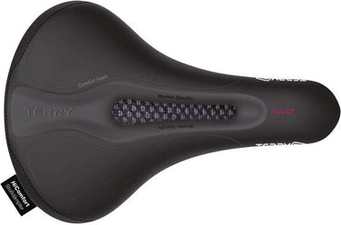Terry zadel Fisio GT Max dames zwart