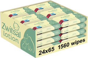 Zwitsal billendoekjes - lotion - 1560 doekjes (24x65) - voordeelverpakking