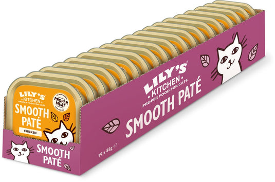 Lily's kitchen - kattenvoer - natvoer - smooth paté kip - 19 x 85 g