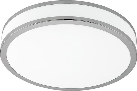 Eglo palermo 2 - wand plafondlamp - 1 lichts - ø41 cm - wit, chroom