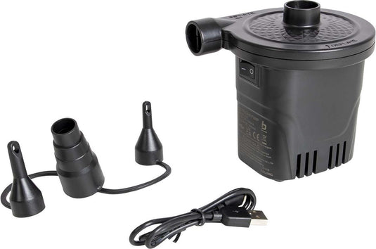 Bo-camp - elektrische pomp - oplaadbaar - usb - 250 ltr min