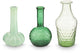 Pip studio - bloemenvaas - woonaccessoires - groene - glazen vaas - set van 3 vazen