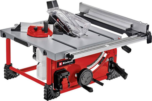 Einhell accu zaagtafel te-ts 36 210 li solo - power x-change - 36 v li-ion - ø210 - zaagblad 45° kantelbaar naar 1 zijde - incl. 40 tands zaagblad - excl. accu en lader