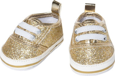 Heless poppenschoenen junior 30-34 cm goud wit