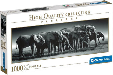 Clementoni - puzzel - 1000 stukjes - herd of giants - puzzel voor volwassenen - high quality collection