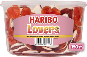 Haribo lovers - snoep met schuim - 150 stuks silo