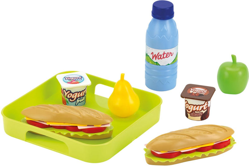 Afbeelding laden in galerijviewer, Ecoffier ecoiffier chef sandwich set op dienblad
