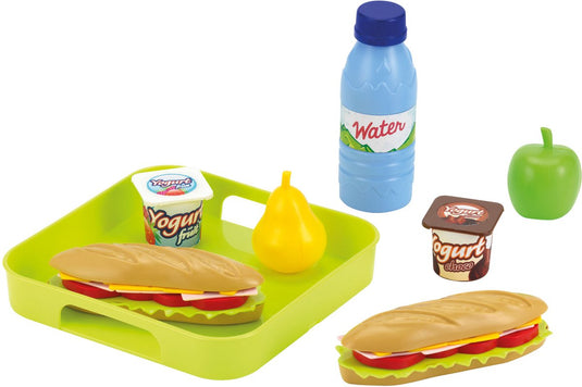 Ecoffier ecoiffier chef sandwich set op dienblad