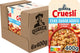 Quaker cruesli zero sugar added strawberry peach - ontbijtgranen - 6 x 400 gram