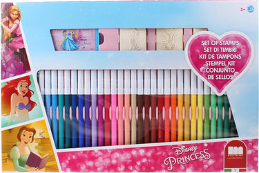 Multiprint kleurset princess 41-delig roze