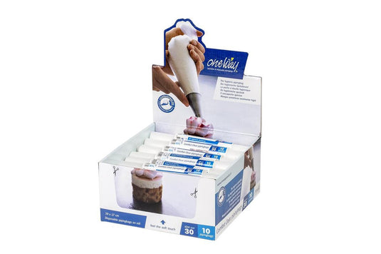 One way spuitzak comfort clear - 300x170 mm - rol 10 stuks