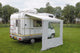 Eurotrail universele voorwand - 284cm
