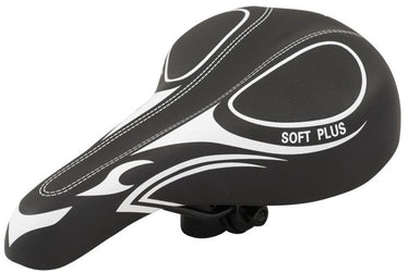 Dunlop fietszadel - racefiets mountainbikes - unisex - zwart